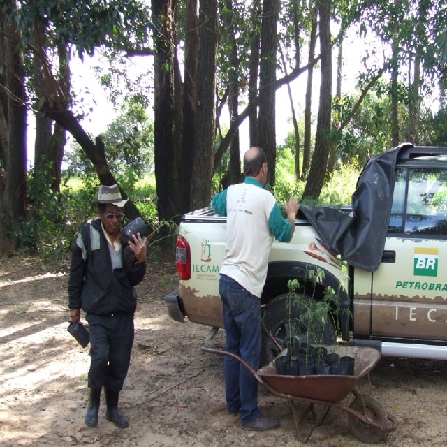 IECAM recebe novas mudas para plantio nas aldeias